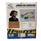 Juego De Ciencia Espias Y Detectives Huella Dactilar Galileo