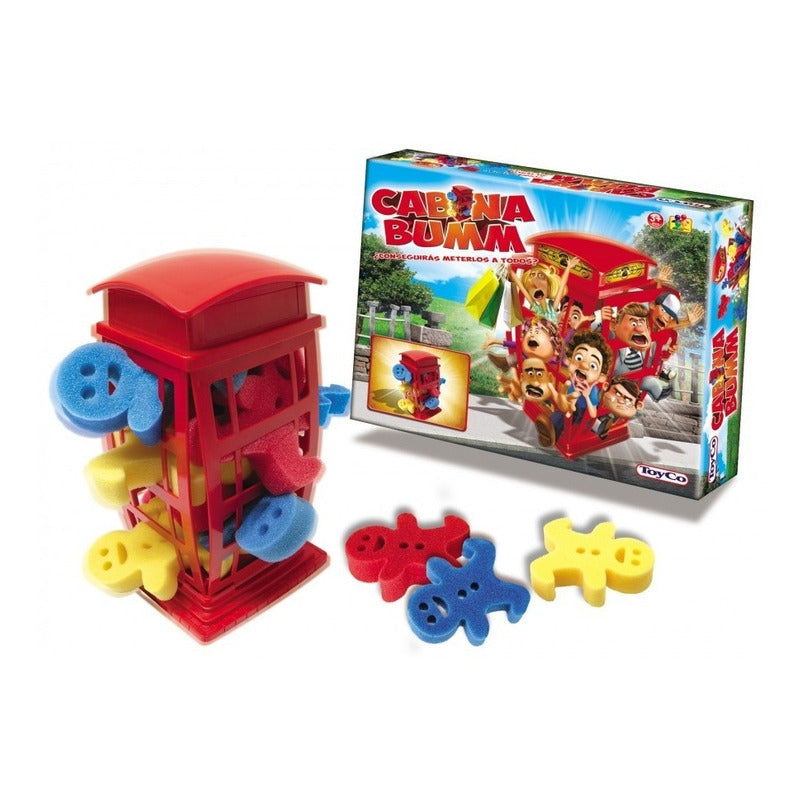 Cabina Bumm Juego De Mesa De Toyco