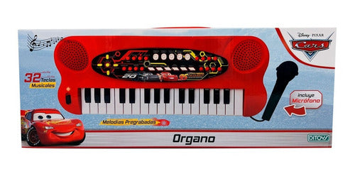Organo Electronico Musical Cars 32 Teclas Ditoys 2511