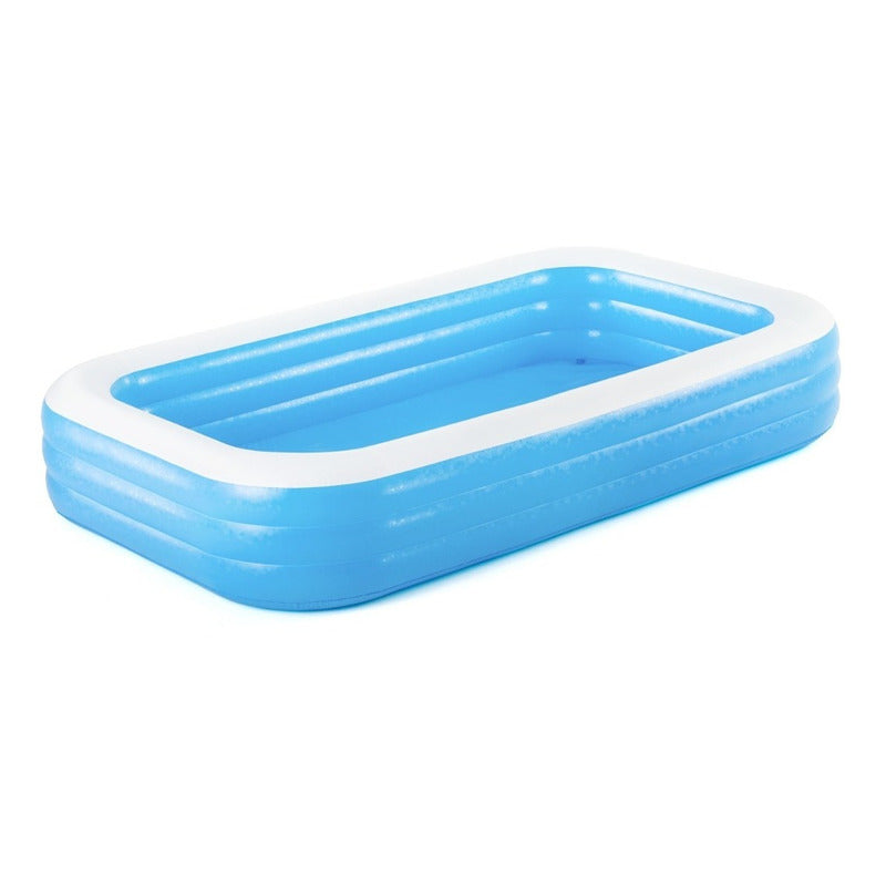 Pileta Inflable Rectangular Azul 305x183x56cm Bestway 54009