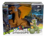 Dinosaurio Dragon Con Huevo Con Luz Y Sonido 99814