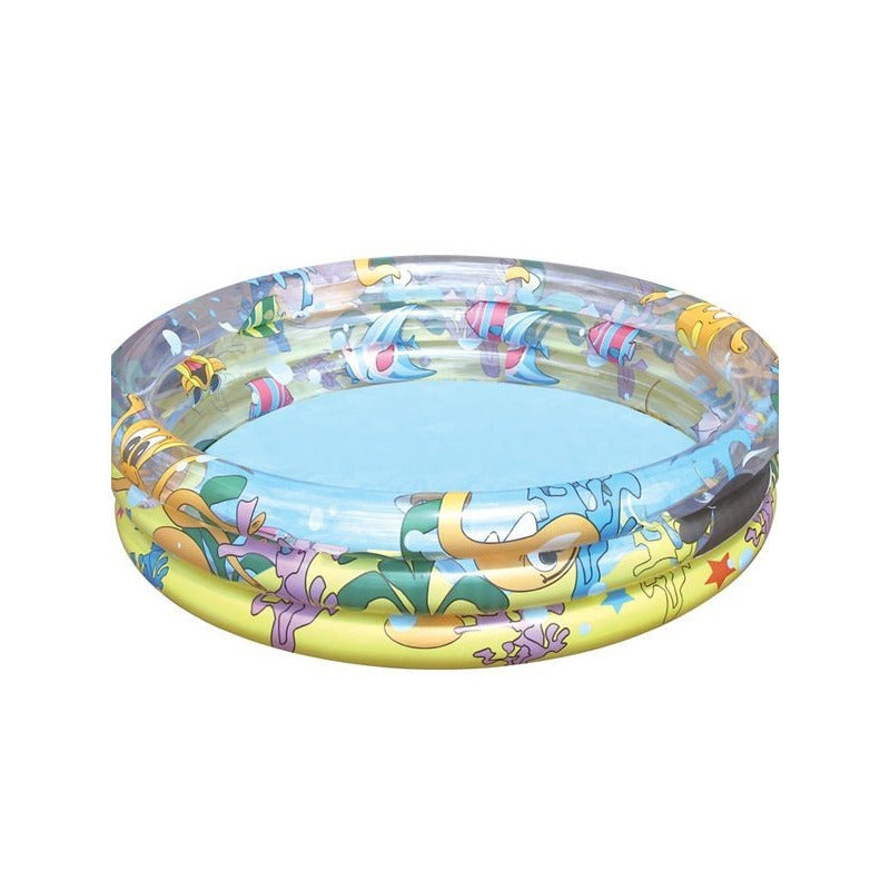 Pileta Inflable Redonda 3 Aros 152x31cm Bestway 51082