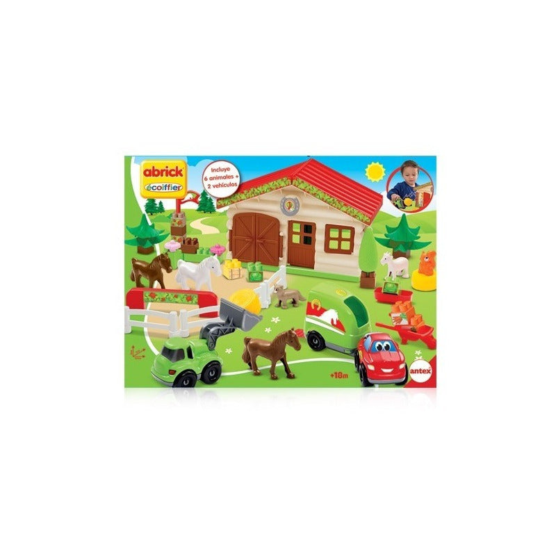 Abrick Set Hipico Juego Original De Antex 9036