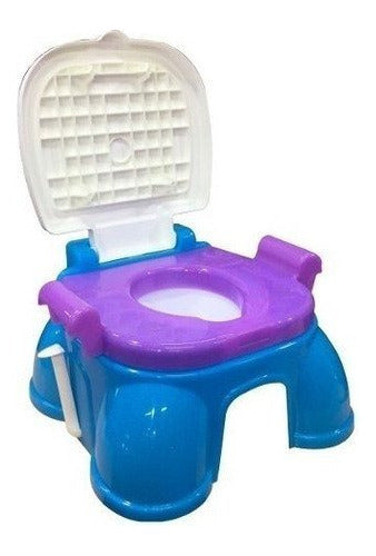 Pelela Portátil 3 En 1 Porta Rollo Frozen St Disney Color Turquesa