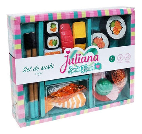 Juliana Sweet Home Set De Sushi Sisjul065