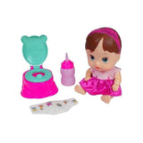 Muñeca Bebe Aprendiendo Ir Al Baaño Ikdiv024