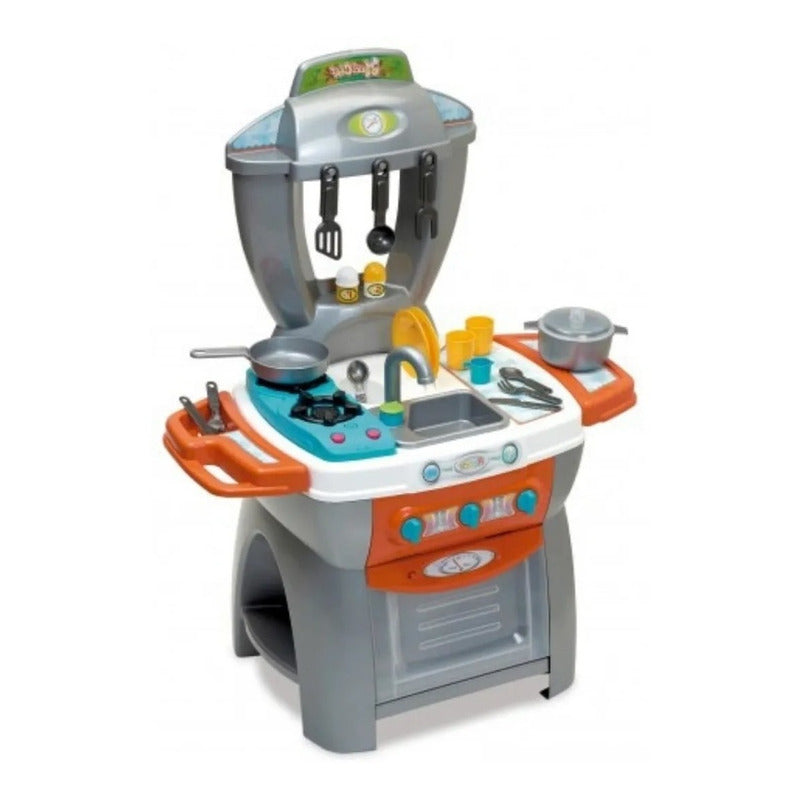 Cocina Maxi Chef Con Luz Y Sonido Lava Con Aguua Real Rondi