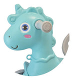 Mecedor Unicornio 3 En 1 Celeste Okbb0304