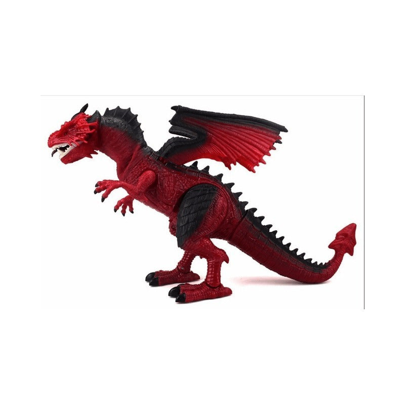 Dragon Camina Mueve Sus Alas Mundo Dinosaurios 5330