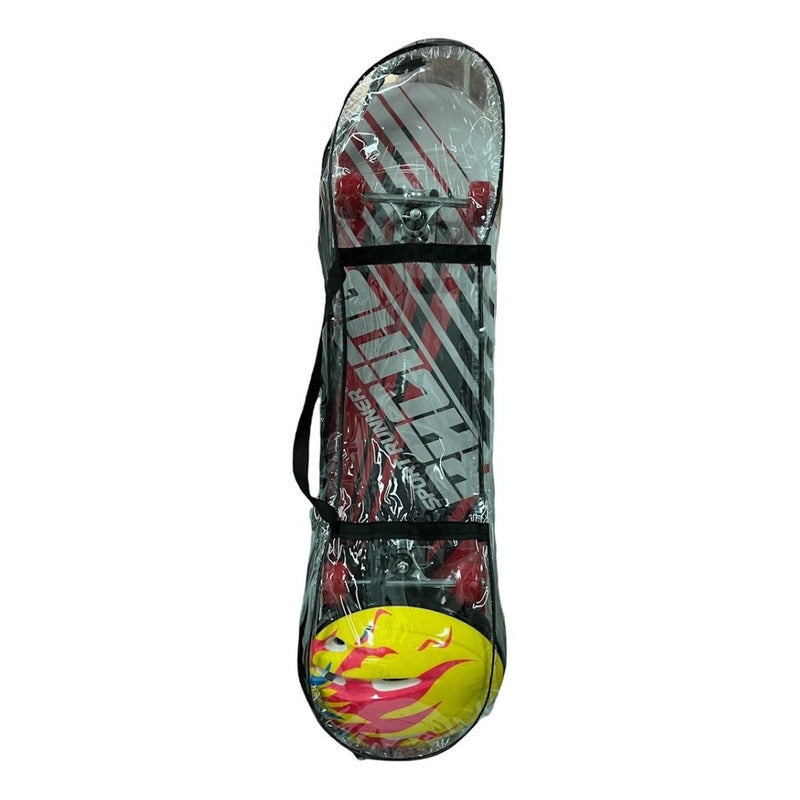 Skate Con Set De Proteccion Patineta Original Jem Yx-0208b