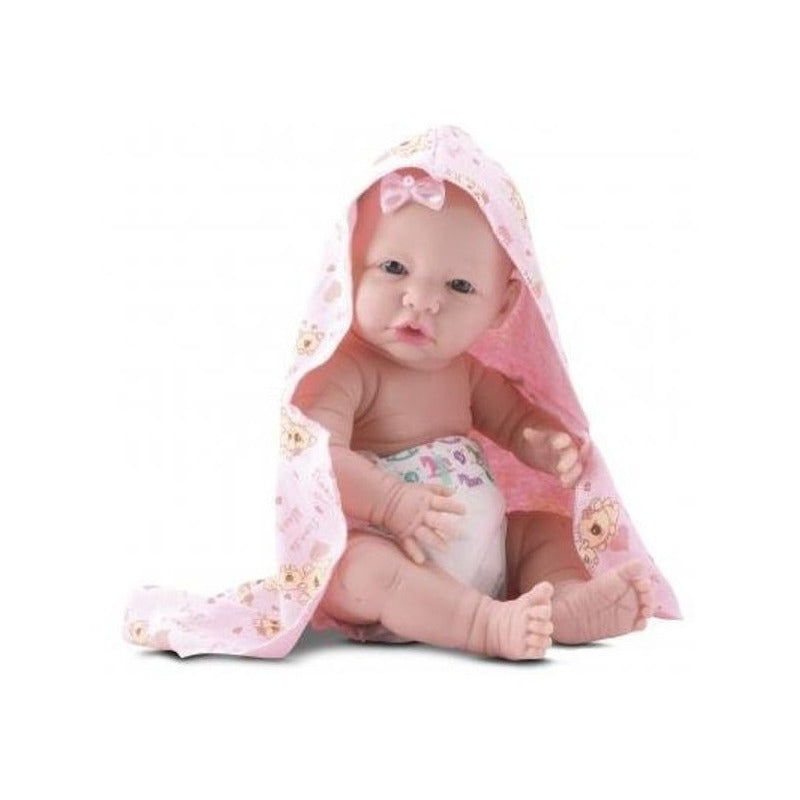 Muñeca Bebe Recien Nacido Mi Primer Baaño Ikdiv020