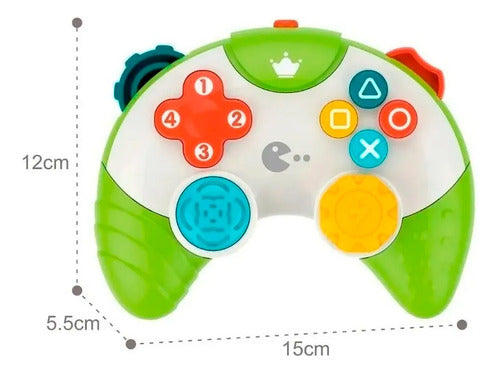 COLORBABY 46904, Set mandos y teléfono de juguete para bebés, Mando a  distancia, Consola y móvil bebé con luz y sonido para niños, Control  remoto