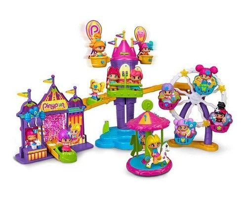 Pinypon Parque De Atracciones Con Accesorios Orig 16792