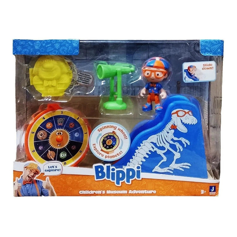 Blippi Playset Aventuras Con Figura Original Wabro 86154