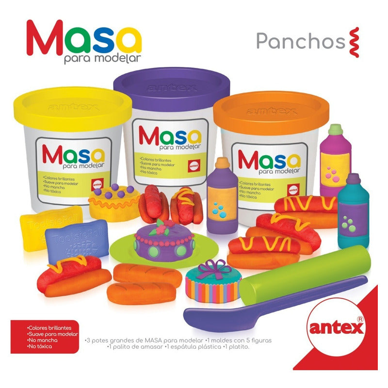 Masa Para Moldear Modelo Panchos Original Antex