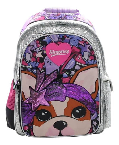 Mochila De Espalda Simones Si801 Original 18''