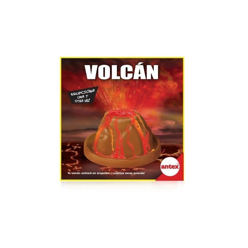 Volcan Erupciona Una Y Otra Vez Original De Antex