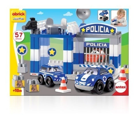 Abrick  Set Estacion De Policia Juego Original De Antex