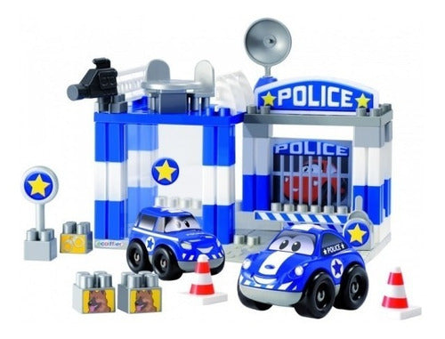 Abrick  Set Estacion De Policia Juego Original De Antex