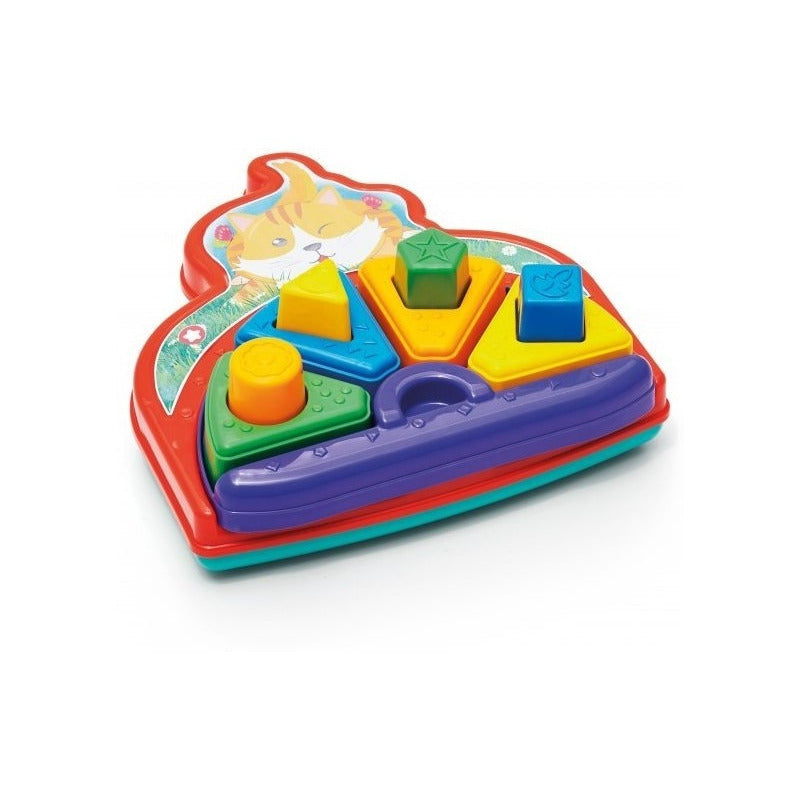 Soft Block Didactico Bebe Con Encastre 3034 Calesita