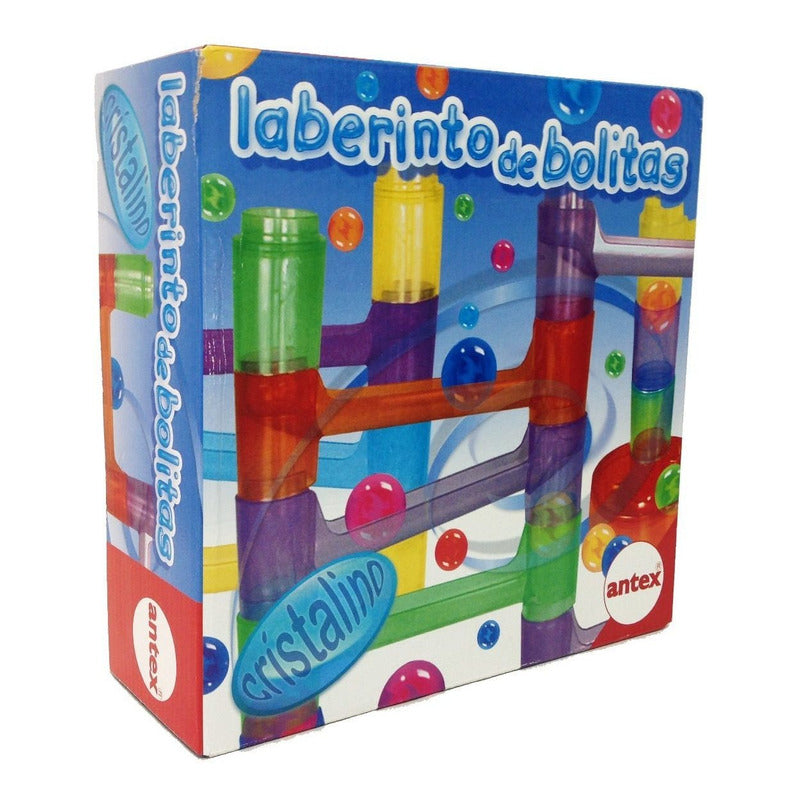 Laberinto De Bolitas Cristalino Juego De Mesa Antex 3324