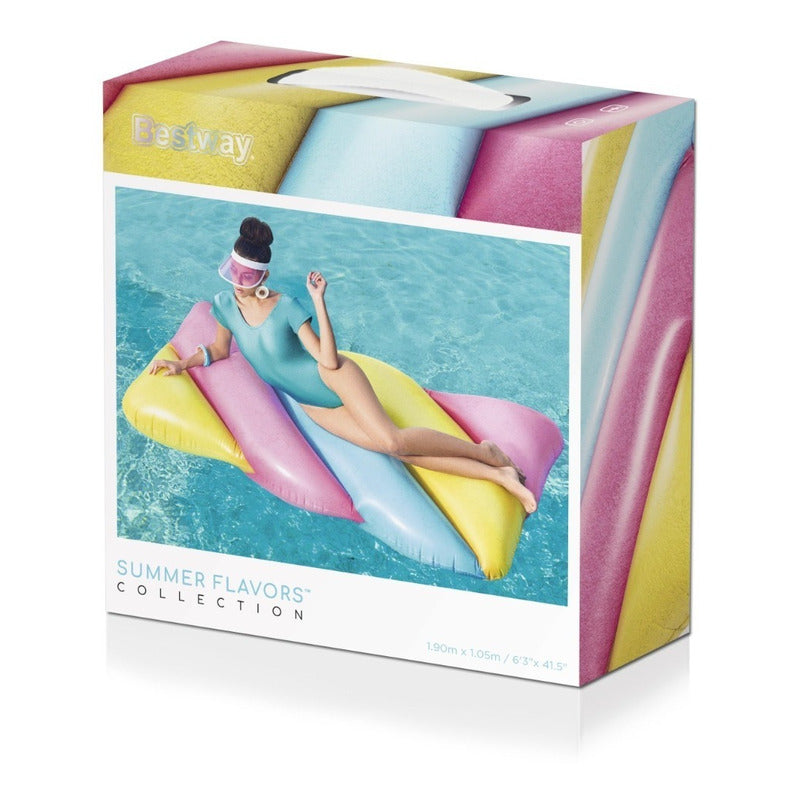 Colchoneta Inflable Forma Marshmallows Bestway 43187