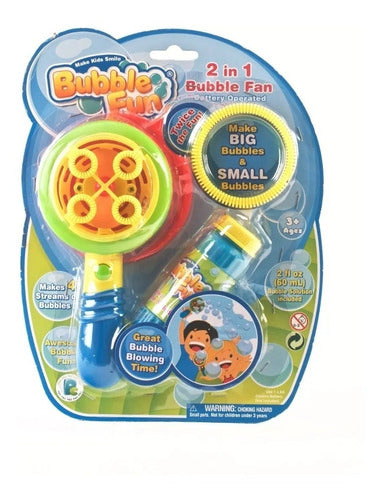Burbujero 2 En 1 Bubble Fun Friction Power 99481