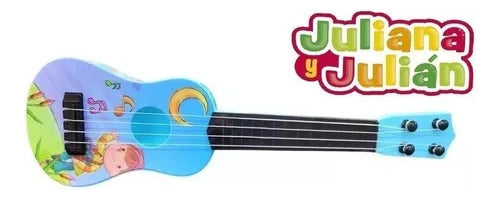 Guitarra Ukelele Con Cuerdas Juliana Y Julian Sisjyj016