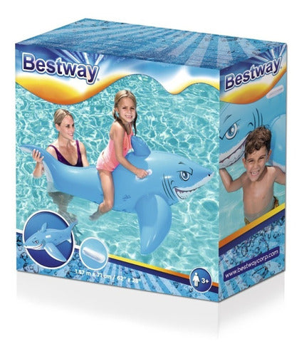 Tiburon Flotador 41032  Inflable Bestway 157x71cm