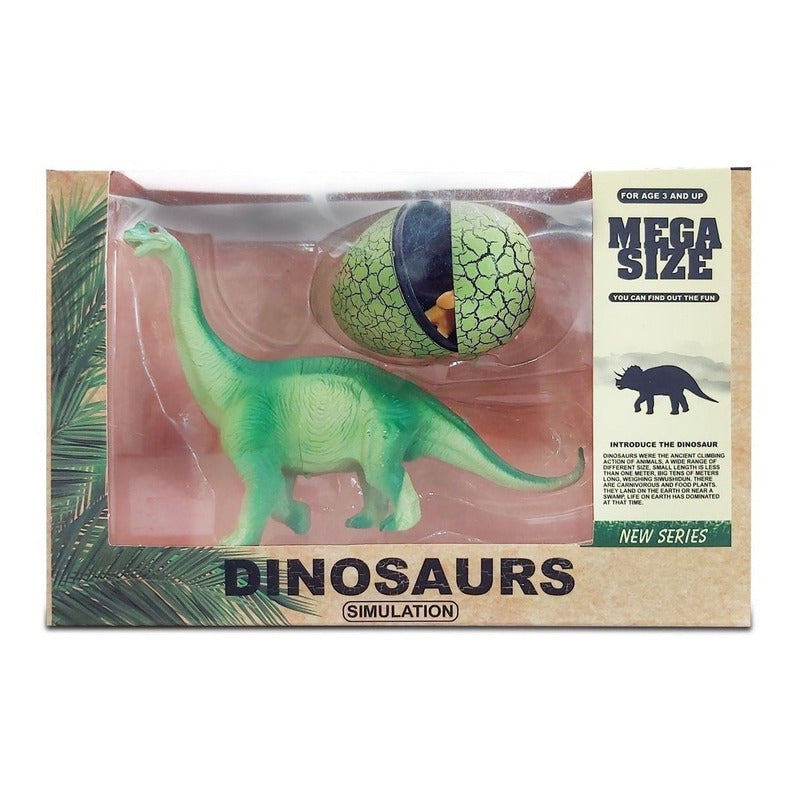 Dinosaurio Con Huevo Branquiosaurio 15cm 6387