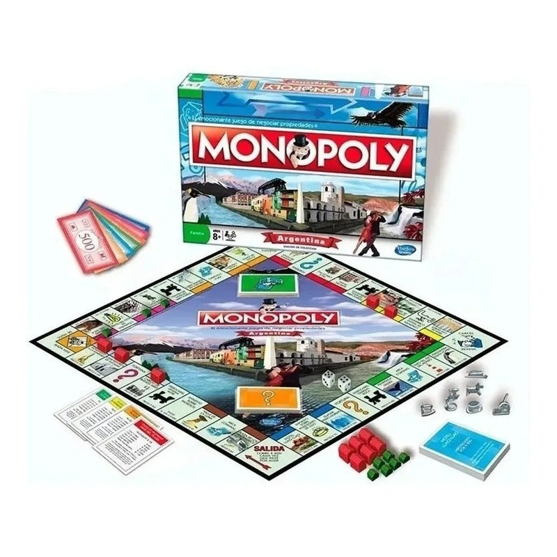 Monopoly Edicion Argentina Juego Finanzas Mas Famoso Hasbro