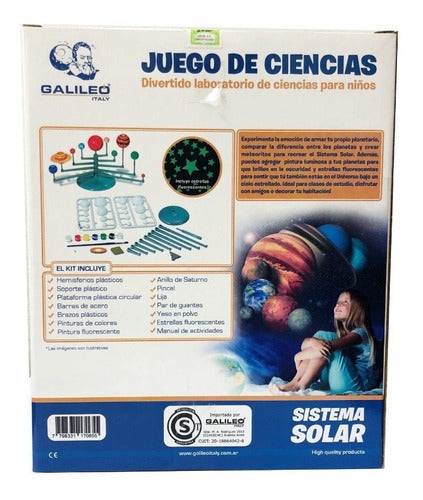 Juego De Ciencia Sistema Solar Arma El Universo Galileo