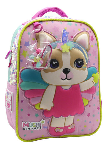 Mochila De Espalda Simones Jardin Si807 Original 12''