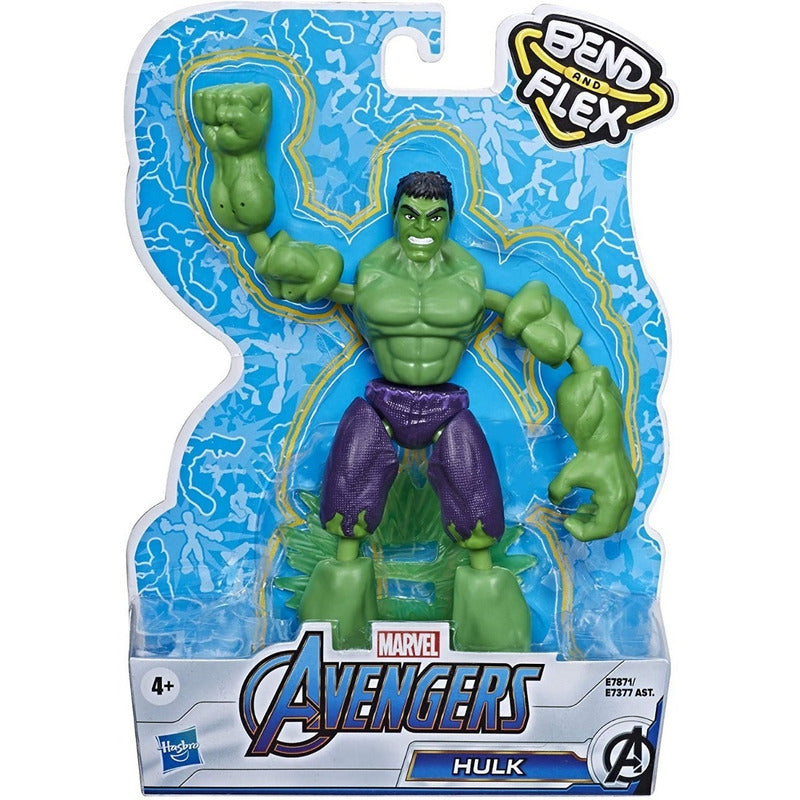 Muñeco Avengers Bend And Flex 15cm E7377 Hasbro