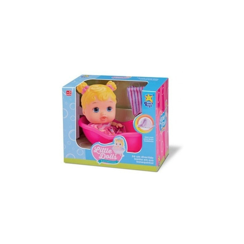 Muñeca Bebe Hora Del Baaño Ikdiv010