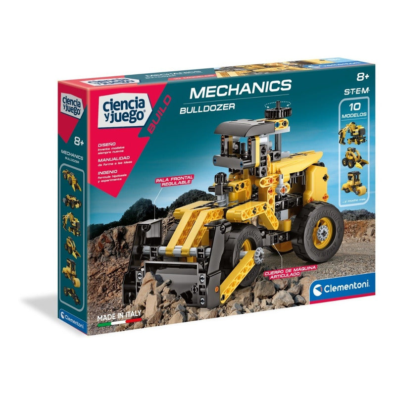 Laboratorio Mecánica Bulldozer Ciencia Clementoni Ft714