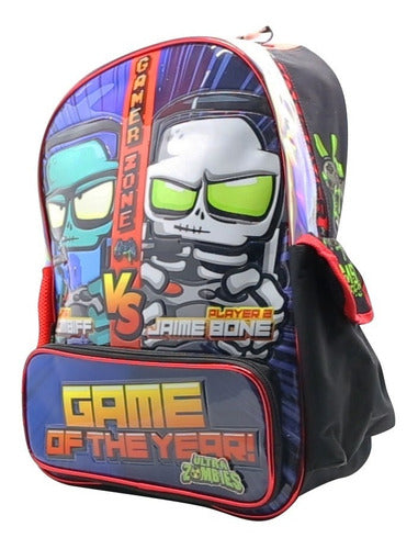 Mochila Espalda Ultra Zombie Om119 Original 18''
