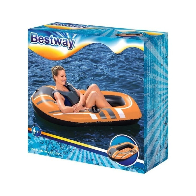 Bote Balsa Inflable 61099 De 155x97cm Bestway