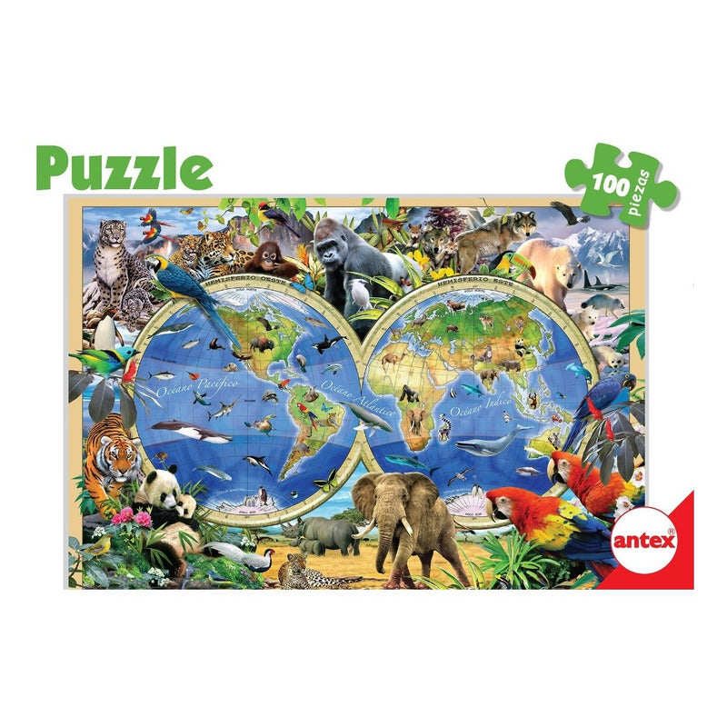 Puzzle Didacticos Infantiles 100 Piezas 3034 Antex