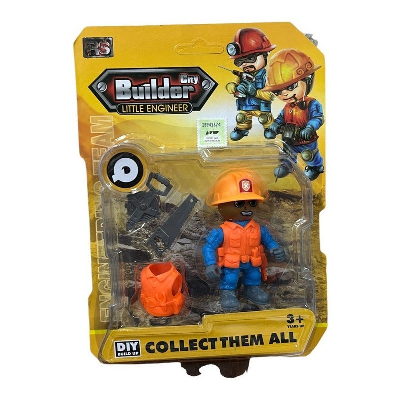 Constructor Figura Coleccionable Con Accesorios Blister 6528