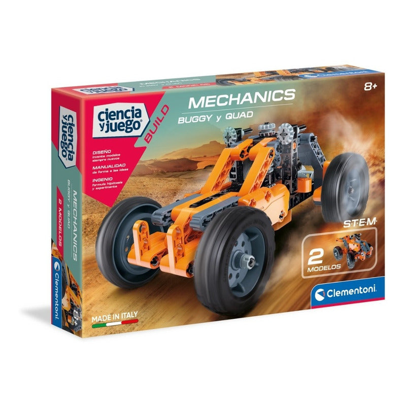 Laboratorio Mecánica Buggy Quad Ciencia Clementoni Ft705