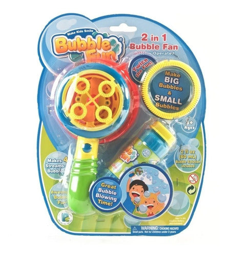 Burbujero 2 En 1 Bubble Fun Friction Power 99481