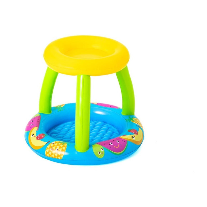 Pileta Inflable Frutas Con Techo Protector 52331 Bestway
