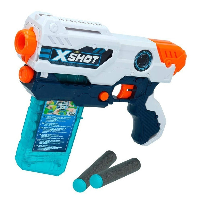 Pistola X-shot Hurricane Clip Blaster Blaster 24mts Zuru