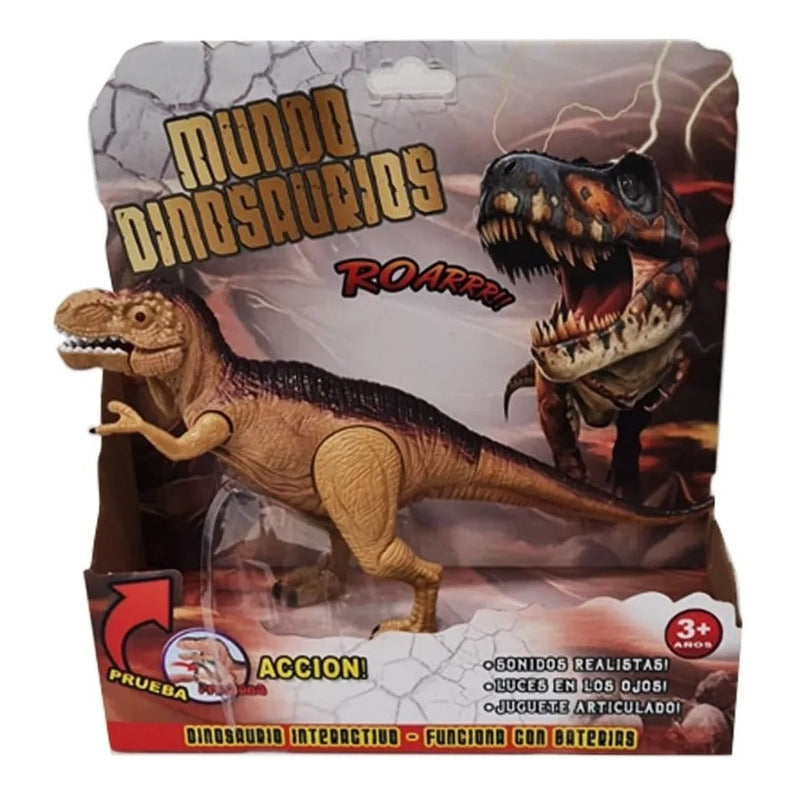 Mighty Megasaur Dinosaurio Con Luz Y Sonido Art 16896