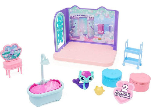 Gabby's Dollhouse Baño Coqueto Y Mimoso De Mercat Orig 36203