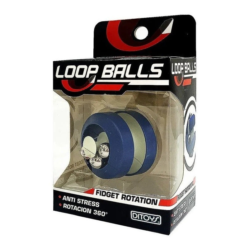 Loops Balls Anti Stress Rotacion 360º Ditoys 2483