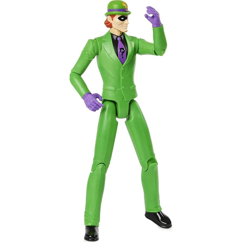 Acertijo Riddler Figura Articulada 30cm Original Dc 67800a