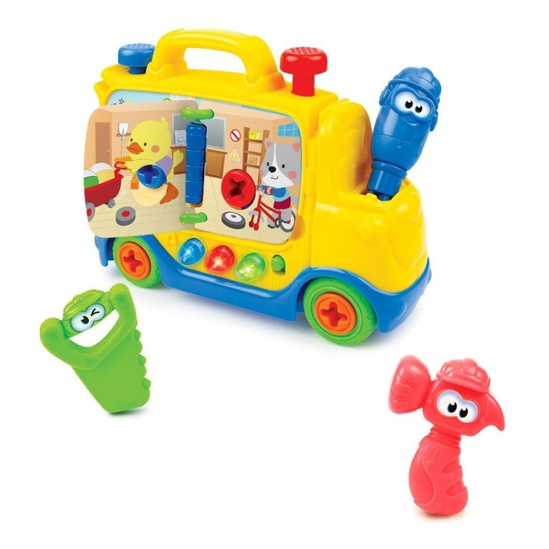 Camion De Construccion Con Herramientas 0795 Winfun