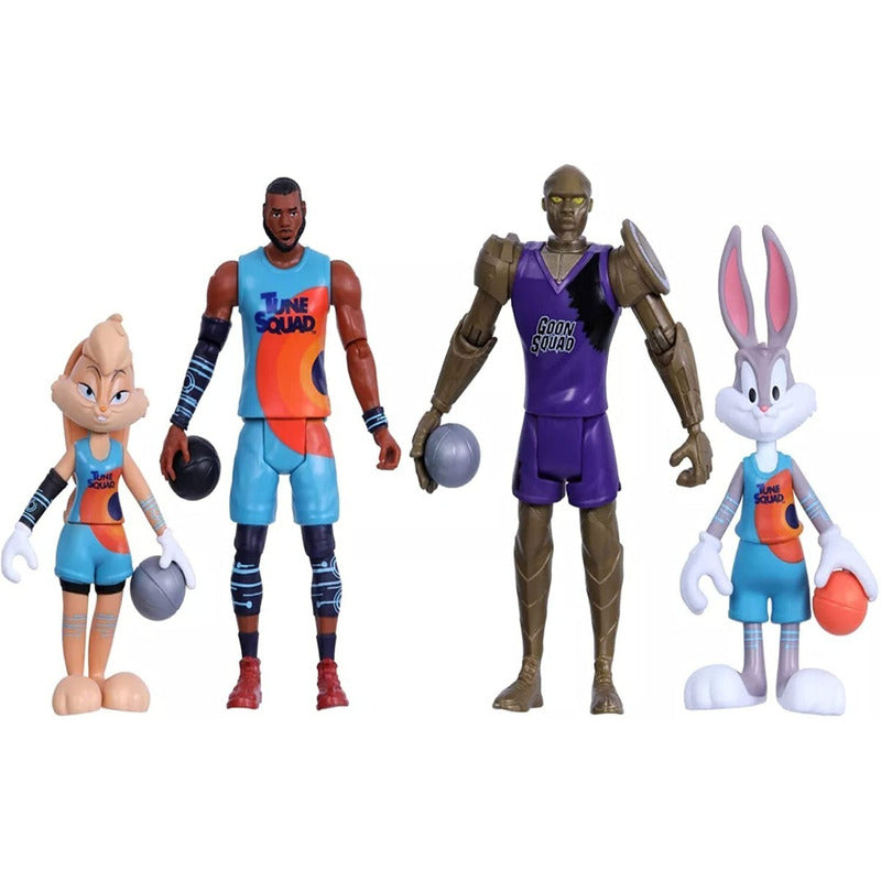 Space Jam New Legacy Set Figuras X4 Original 14615